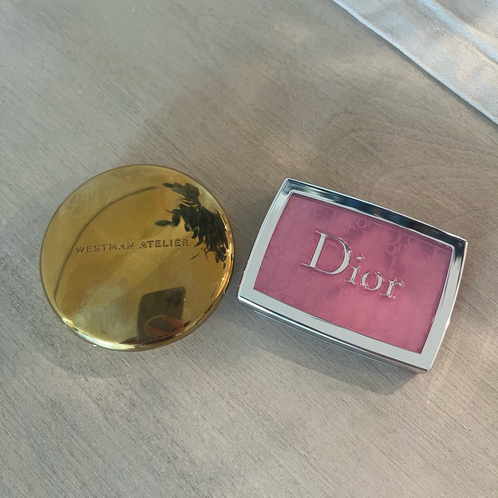 Westman atelier bronzer and Dior blush